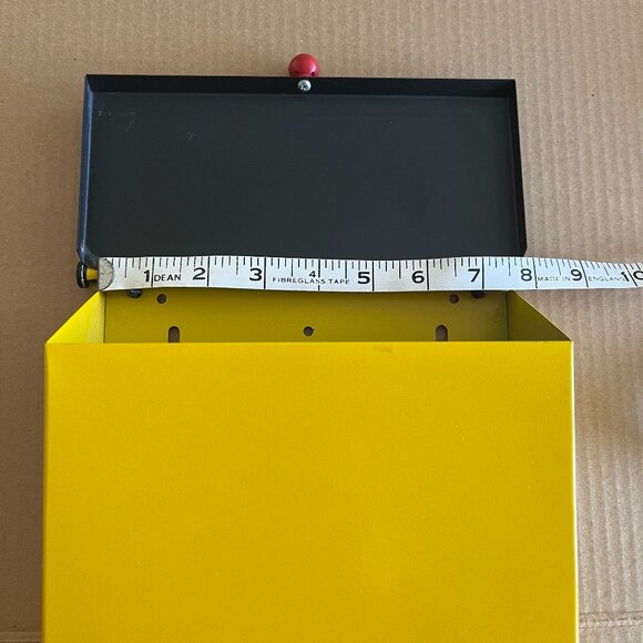 Yellow Letterbox - Memphis Style Inspired - Picture 5 of 8